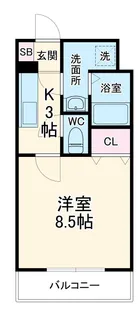 プルミエール【1階】の間取り