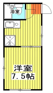 スワロー【101号室】の間取り