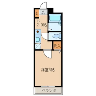 ルネ山王【2階】の間取り