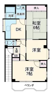 VILLETTA【3階】の間取り