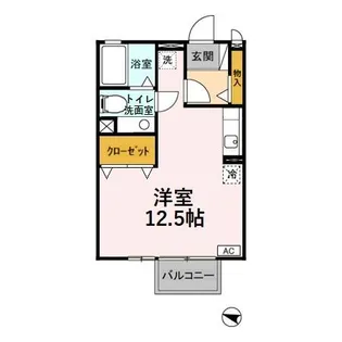 CASA・VIRENTE【2階】の間取り