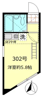 エスパシオ王子神谷【1階】の間取り