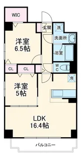 アンシャンテ大宮【3階】の間取り