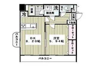 ボナールT【2階】の間取り