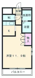 トゥルース【2階】の間取り