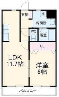 グラン・シャンボール【1階】の間取り