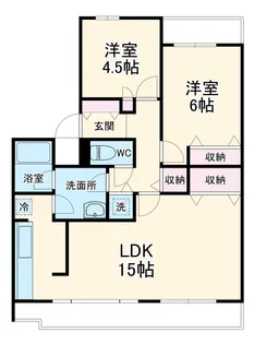 セレーノ大宮【2階】の間取り