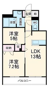 ブランシュ メゾン【1階】の間取り