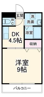 ファーリーヒルズ【1階】の間取り