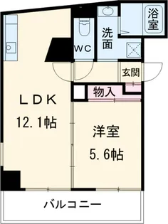 ディアネスト【3階】の間取り