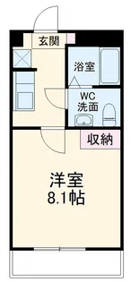 ビオス北朝霞【6階】の間取り