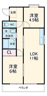 マンション千歳【303号室】の間取り