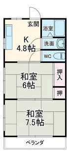 第3池田マンション【1階】の間取り