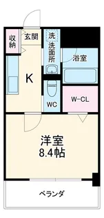 BIRD ISLAND【3階】の間取り