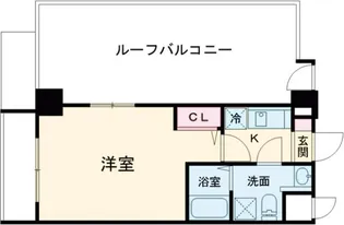 グランパークN.東京【5階】の間取り