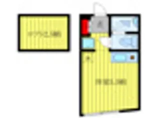 メイリリー東十条【1階】の間取り