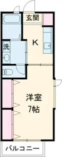 Mメゾン【1階】の間取り