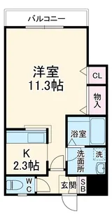 パストーンハウス【1階】の間取り