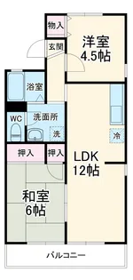ジョイナス東大宮【1階】の間取り