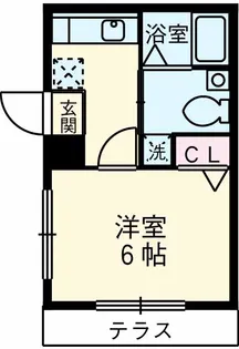 SKコーポ【1階】の間取り