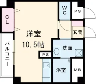Casa Rilassante【2階】の間取り