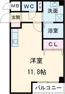 Casa Rilassante【2階】の間取り