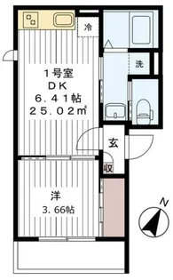 グラナート【2階】の間取り