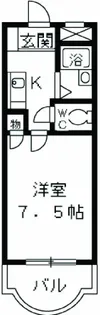 エトワール上条【3階】の間取り