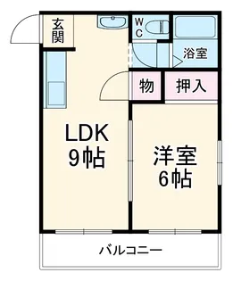 ハイツSD【2階】の間取り