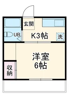 レーベンハイム【1階】の間取り