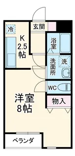 コパン・ド・サルテ【1階】の間取り