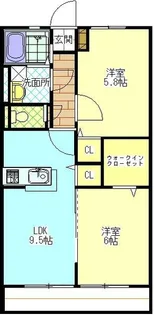 ル・コルビュジエⅡ【1階】の間取り
