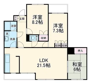 アートビップ東寺山パート1【1階】の間取り