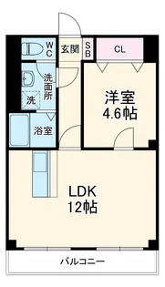 メゾン三幸【502号室】の間取り