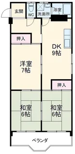 笠井ビル【305号室】の間取り