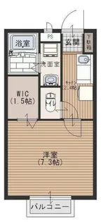 サンフラット【2階】の間取り