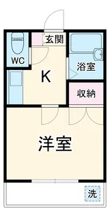 adan house【2-H号室】の間取り