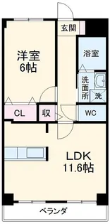 リアライズ稲永駅前【2階】の間取り