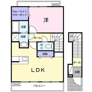 ドリーム大平【2階】の間取り