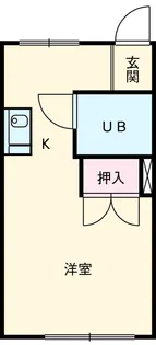 レジデンス北五味塚【104号室】の間取り