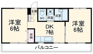 レジデンス日広【302号室】の間取り