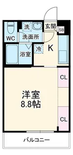 リブリ・プルミエール豊田【1階】の間取り