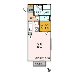 フォレスト自由が丘【1階】の間取り