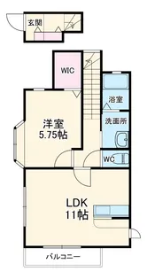 カサ ボニータ【2階】の間取り