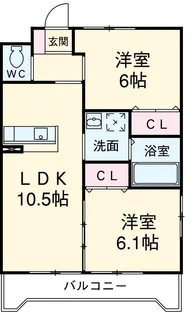 Shizuka【1階】の間取り