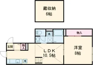 メゾン・ド・ソフィア【1階】の間取り