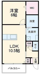 日光ビル【1階】の間取り