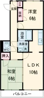 パークプラザ上用賀【3階】の間取り