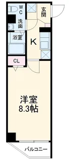 ヒルズ東町【1階】の間取り