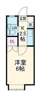 松野ハイツⅡ【2階】の間取り